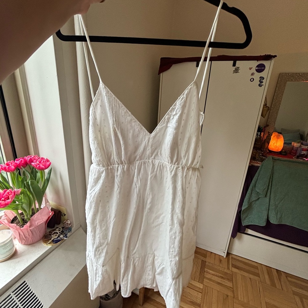 H&M Divided Cream Dress